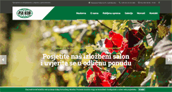 Desktop Screenshot of pavin.hr